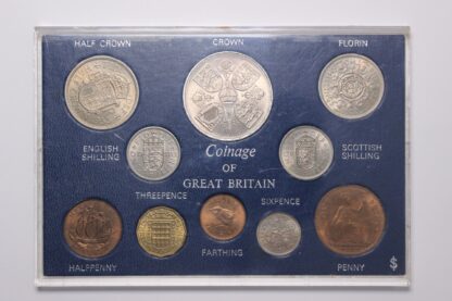 Coinage of Great Britain 1953 10-Coin Set