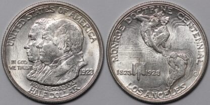 1923-S Monroe Half Dollar