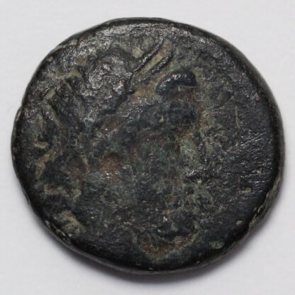 Ancient Greek Coin Mysia Pergamon 200-113 BC Æ Asklepios/Serpent-entwined Staff - Image 2