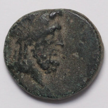 Ancient Greek Coin Lydia Philadelphia 1st Century BC Æ Zeus/Lyre Within Wreath - Image 2