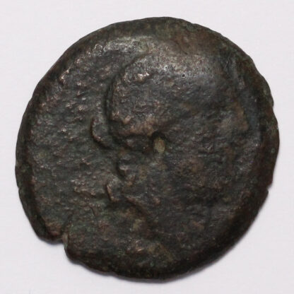 Ancient Greek Coin Lakonia Lakedaimon Sparta c. 35-31 BC Æ Dupondius - Very Rare - Image 2