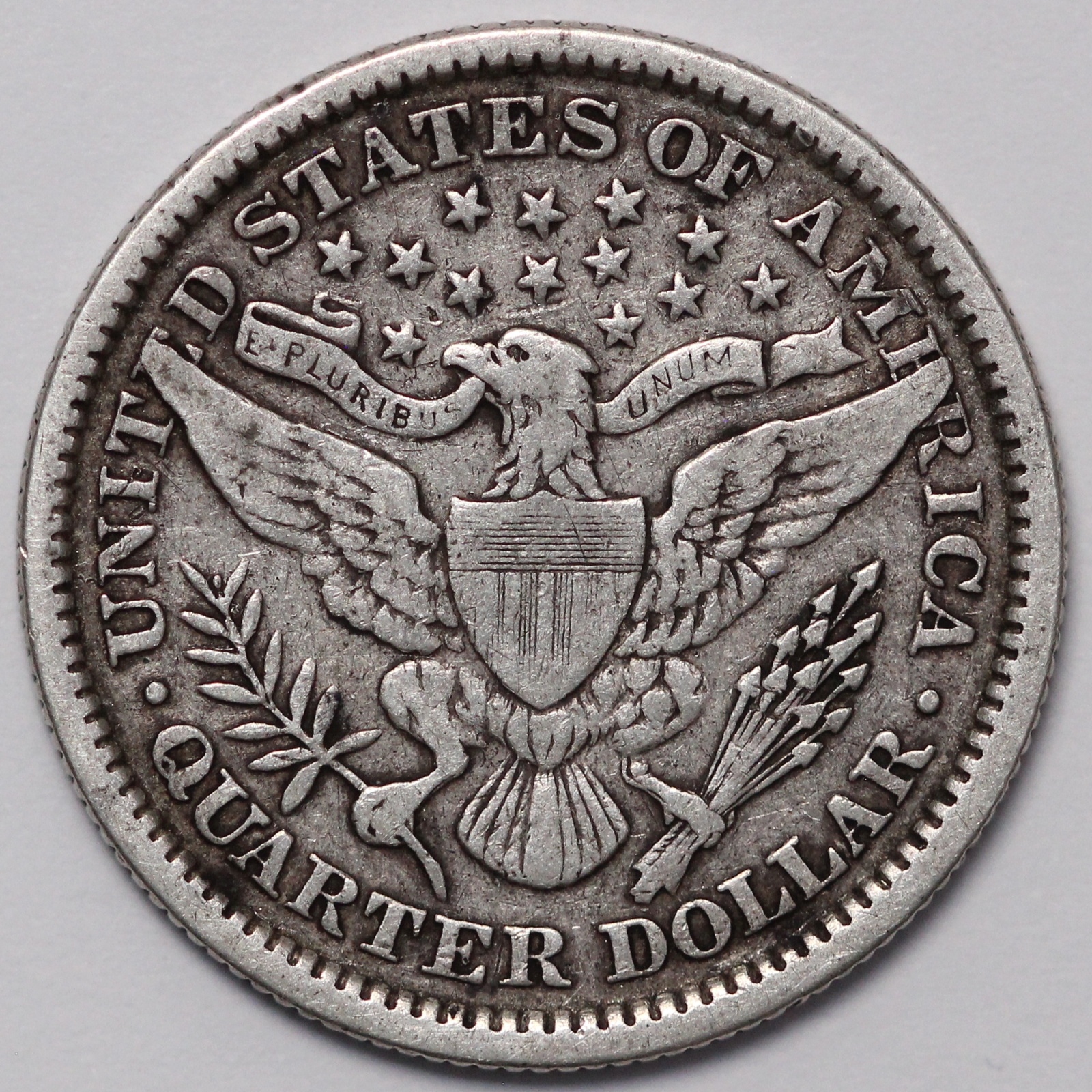 United States USA 1899 Barber Quarter Dollar 25C Philadelphia Mint ...