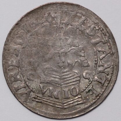 Austria Bohemian Revolt, Habsburg 1620-CC 24 Kreuzer Olmutz Silver Coin - Rare - Image 3