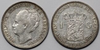 Netherlands 1924 1 Gulden