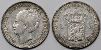 Netherlands 1924 1 Gulden