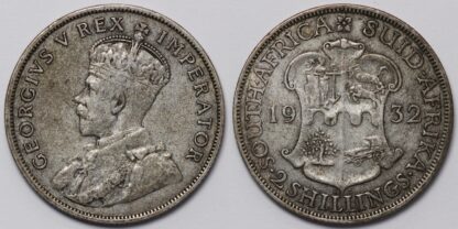 South Africa 1932 2 Shillings