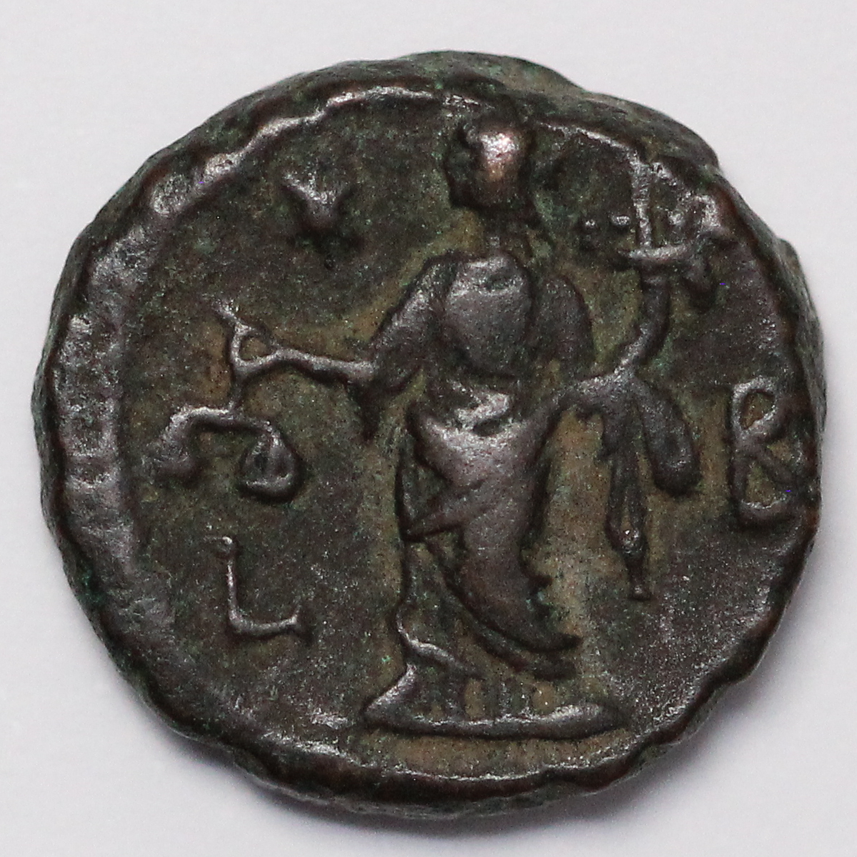 Ancient Roman Provincial Egypt Alexandria Diocletian BI Tetradrachm AD 285/6 - Image 3