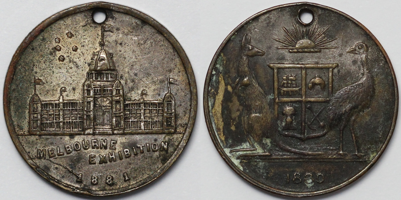 Melbourne Exhibition Medal 1880-81/2
