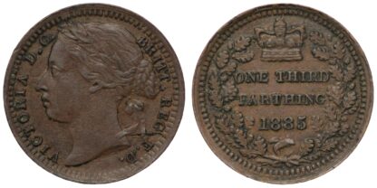 1885 One Third Farthing