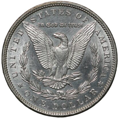 United States USA 1891 Morgan Dollar $1 Philadelphia Mint World Silver Coin - Image 3