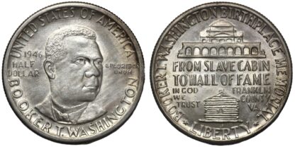 1946-D Booker T. Washington Half Dollar