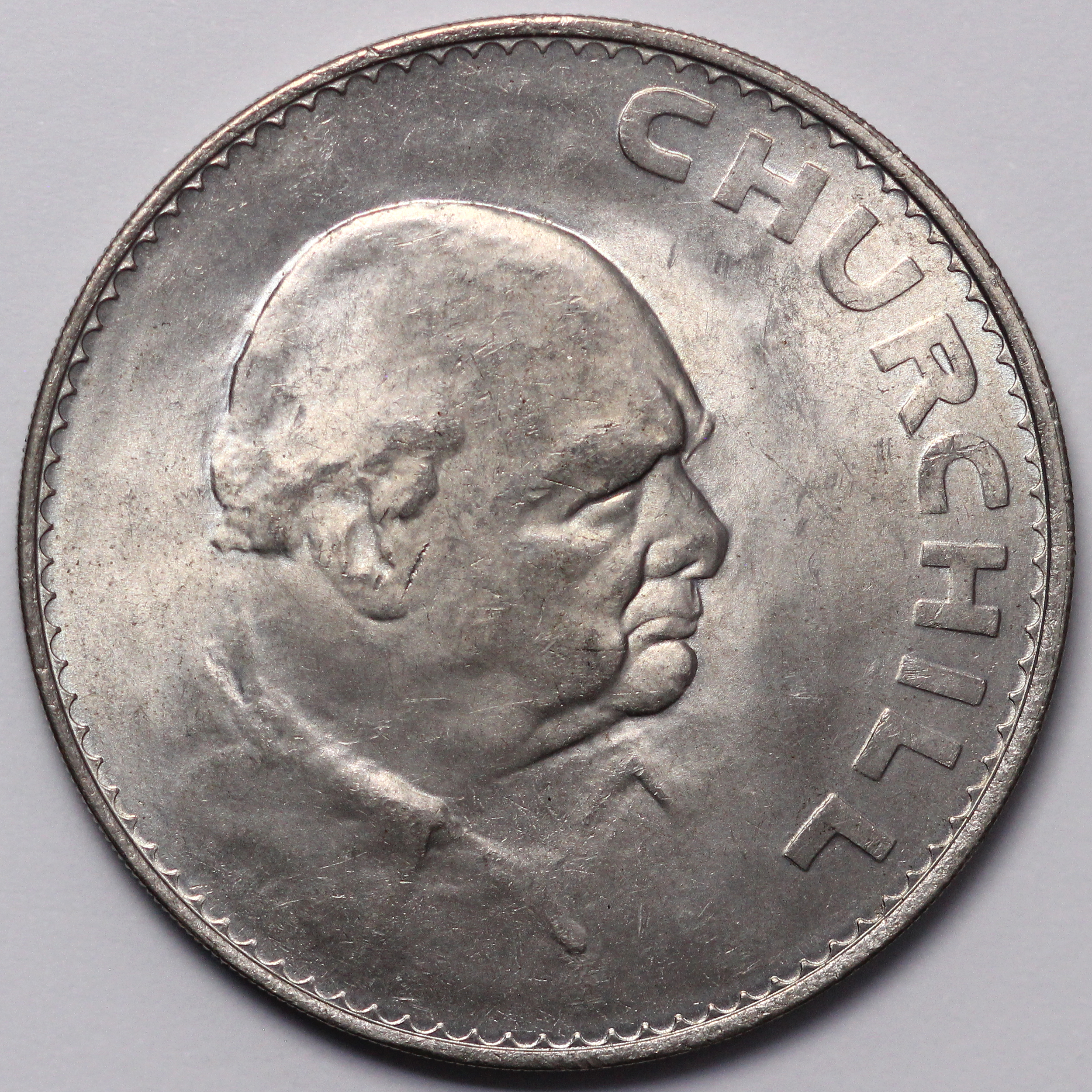 Great Britain 1965 Crown Sir Winston Churchill S-4144 Cupro-Nickel Coin ...