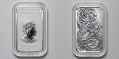 2021 1oz Silver Dragon