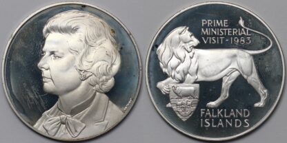 Falkland Islands 1983 Medallion