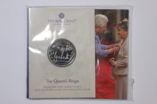 2022 The Queen's Reign Honours & Investitures £5