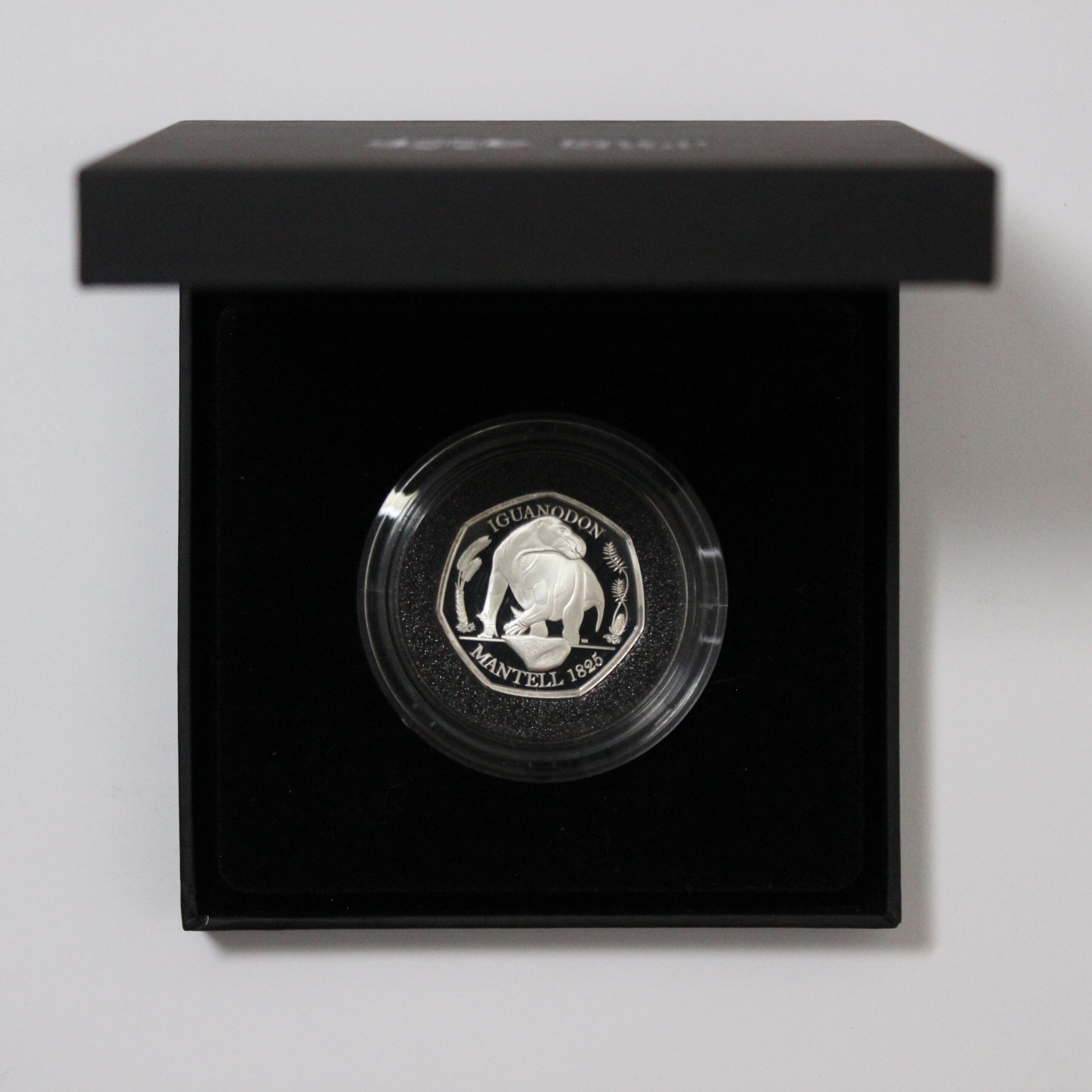 United Kingdom 2020 Iguanodon 50p Fifty Pence Silver Proof Coin