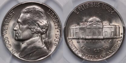 1939-S 5C Reverse of 1938 MS66 PCGS