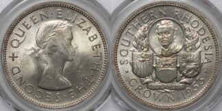 1953 Crown Southern Rhodesia MS64