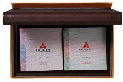 China 2017 Gold & Silver 2-Coin Proof Set 35th Anniv. Of Chinese Panda Gold Coin - Image 6