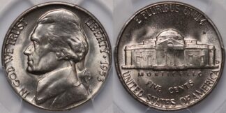 1953-D 5C PCGS MS64