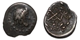 Achaean League Elis Hemidrachm