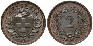 Switzerland 1936-B 2 Rappen