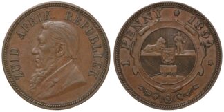South Africa 1894 Penny