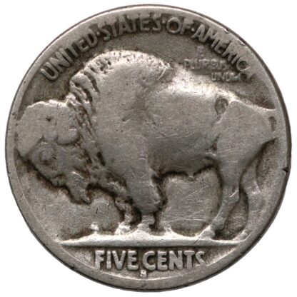 United States USA 1917-S Buffalo Nickel 5c San Francisco Mint Coin - Rare Date - Image 3