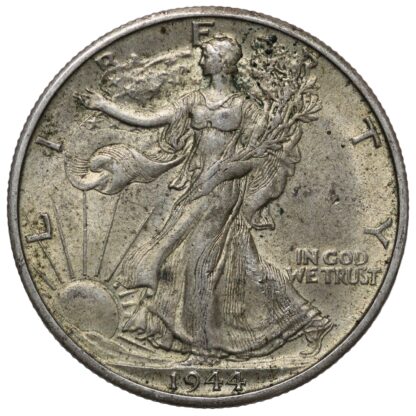 United States 1944-S Walking Liberty Half Dollar 25C San Francisco Silver Coin - Image 2