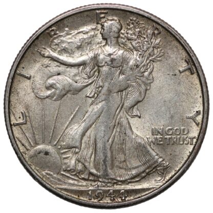 United States 1944-S Walking Liberty Half Dollar 25C San Francisco Silver Coin - Image 2