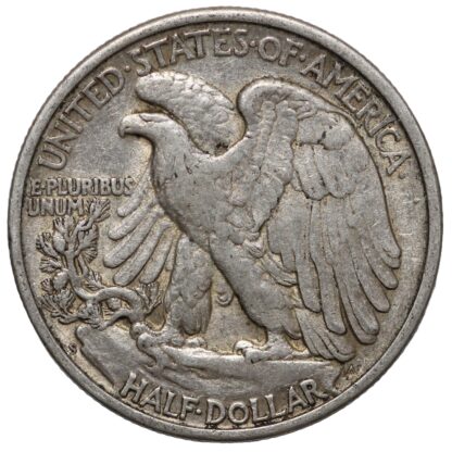 United States 1946-S Walking Liberty Half Dollar 25C San Francisco Silver Coin - Image 3