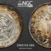 NGC Graded MS62 Japan Meiji Year 34 (1901) 1 Yen Y# A25.3 World Silver Coin - Image 3