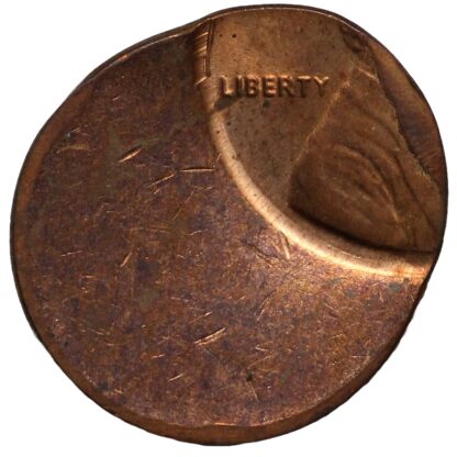 USA Pre-1982 Lincoln Cent Off-Center Mis-Strike Error Bronze Coin - Image 2