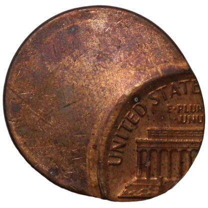 USA Pre-1982 Lincoln Cent Off-Center Mis-Strike Error Bronze Coin - Image 3