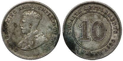 Straits 1926 10 Cents