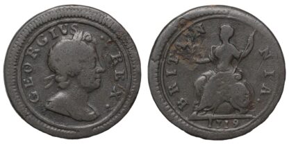 George I 1719 Farthing