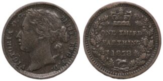 1878 One-Third Farthing