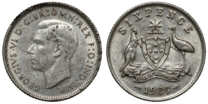 1939 Sixpence