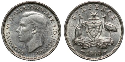 1940 Sixpence