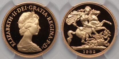 1982 Sovereign PR69DCAM PCGS