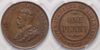 48294362 1927 1D English Obv MS63BN PCGS