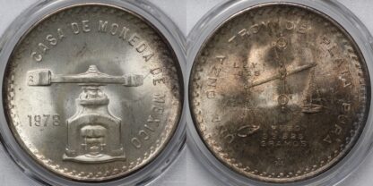 Mexico 1978-Mo 1 Onza PCGS MS65