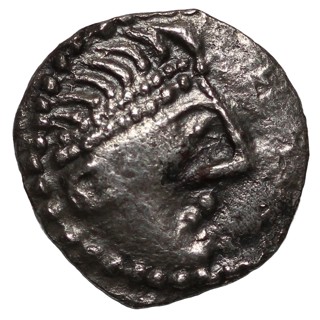 English Early Anglo-Saxon Hammered Silver Coin AR Sceatt Bird on Cross c.710-760 - Image 2