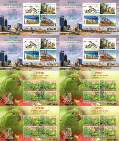 2024 Perth Show Minisheets