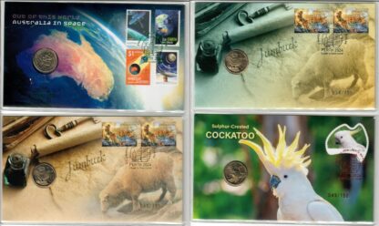 2024 Perth Stamp Coin Show Full Set PNCs