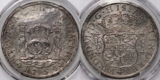 Peru 1754 8R PCGS AU Details