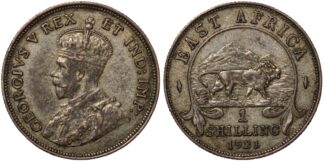 East Africa 1921 Shilling