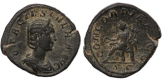 Otacilla Severa Sestertius Concordia