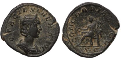 Otacilla Severa Sestertius Concordia