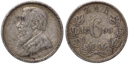 South Africa 1896 6d